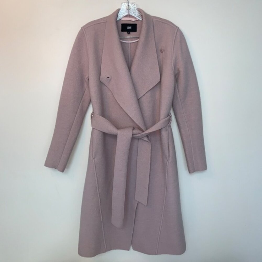 Line the Label Mara 'Meghan Markle' Coat in Blush S - Picture 5 of 13